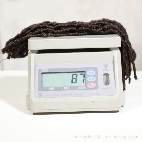 18 Inches Nu Locs Crochet Hair Long Black Soft Goddess Faux Locs Crochet Hair Natural Wavy Dreadlock Synthetic Hair Extensions